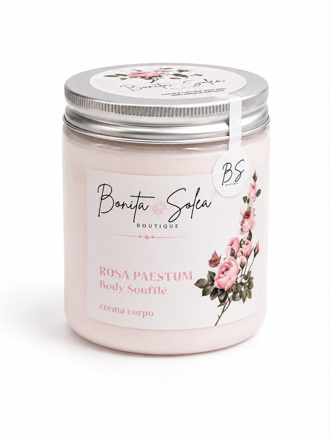 Crema Corpo Body Soufflé Rosa di Paestum